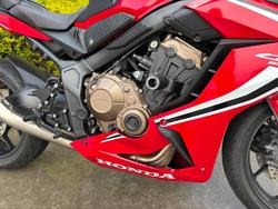 2019 Honda CBR650R Red