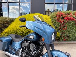 2022 Indian CHIEFTAIN DARK HORSE BLUE SLATE METALLIC