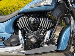 2022 Indian CHIEFTAIN DARK HORSE BLUE SLATE METALLIC