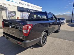 2025 KGM Musso Ultimate Q261 MY26 4X4 Dual Range Space Black