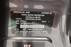 2019 Toyota Landcruiser VX