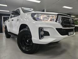 2020 Toyota Hilux SR GUN126R 4X4 Dual Range Glacier White