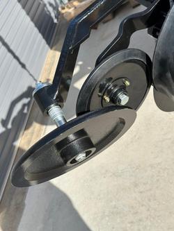 0 Serafin Single Disc Row Unit Black