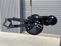 0 Serafin Single Disc Row Unit Black