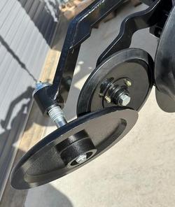 0 Serafin Single Disc Row Unit Black