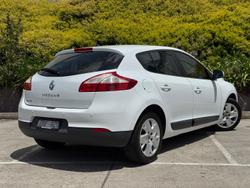 2013 Renault Megane Expression III B95 MY13 Glacier White