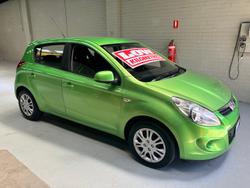 2011 Hyundai i20 Active PB MY11 Electric Green