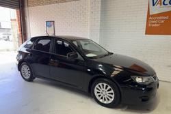 2008 Subaru Impreza RX G3 MY08 AWD Black