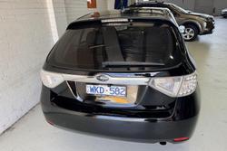 2008 Subaru Impreza RX G3 MY08 AWD Black