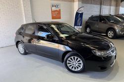 2008 Subaru Impreza RX G3 MY08 AWD Black