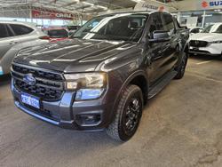 2024 Ford Ranger Black Edition MY24.50 4X4 Dual Range Meteor Grey
