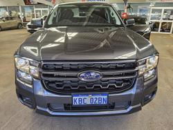 2024 Ford Ranger Black Edition MY24.50 4X4 Dual Range Meteor Grey