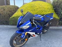 2012 Yamaha YZF-R6 Blue