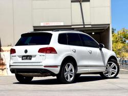 2016 Volkswagen Touareg V8 TDI R-Line 7P MY16 Four Wheel Drive Pure White