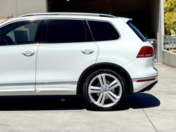 2016 Volkswagen Touareg V8 TDI R-Line 7P MY16 Four Wheel Drive Pure White