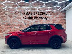 2017 Land Rover Discovery Sport TD4 HSE Luxury L550 MY18 4X4 Constant Firenze Red