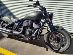 2021 Indian Chief Bobber Dark Horse 1890 Chief Green