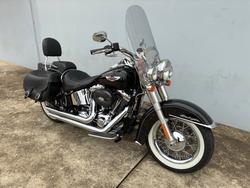 2013 HARLEY-DAVIDSON FLSTN SOFTAIL DELUXE Black