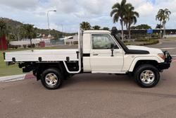 2020 Toyota Landcruiser GXL VDJ79R 4X4 Dual Range French Vanilla