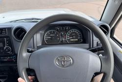 2020 Toyota Landcruiser GXL VDJ79R 4X4 Dual Range French Vanilla