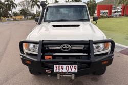 2020 Toyota Landcruiser GXL VDJ79R 4X4 Dual Range French Vanilla