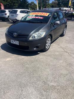 2010 Toyota Corolla Ascent ZRE152R MY10 Graphite