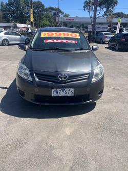 2010 Toyota Corolla Ascent ZRE152R MY10 Graphite