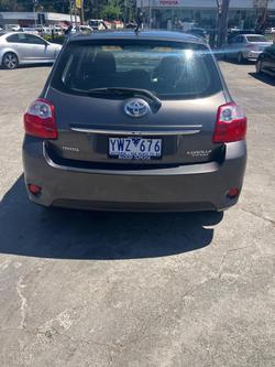 2010 Toyota Corolla Ascent ZRE152R MY10 Graphite