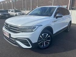 2022 Volkswagen Tiguan 162TSI Adventure Allspace 5N MY22 Four Wheel Drive Pure White