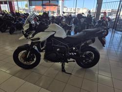 2016 Triumph Tiger Explorer XCx Tiger White