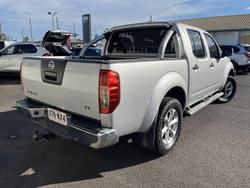 2013 Nissan Navara ST D40 Series 6 4X4 Dual Range Silver Lightning