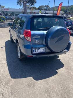 2008 Toyota RAV4 CV ACA33R MY08 4X4 On Demand Blue Storm