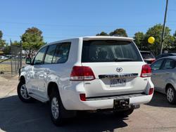 2009 Toyota Landcruiser GXL VDJ200R 4X4 Constant Powder White