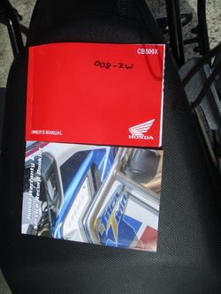 2023 Honda CB500XA (NX500) RED