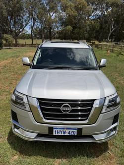 2023 Nissan Patrol Ti-L Y62 MY23 4X4 Dual Range Brilliant Silver