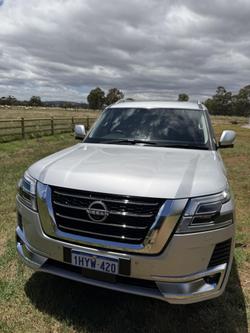 2023 Nissan Patrol Ti-L Y62 MY23 4X4 Dual Range Brilliant Silver