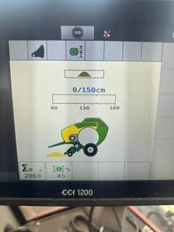 2019 Krone Comprima V180 Round Baler