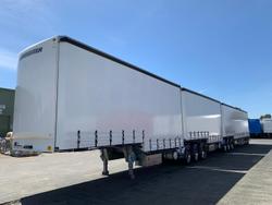 2023 Maxitrans St3 46 Pallet Drop Deck B Triple Mezzanine R/T