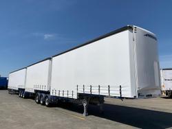 2023 Maxitrans St3 46 Pallet Drop Deck B Triple Mezzanine R/T