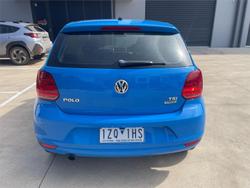2015 Volkswagen Polo 81TSI Comfortline 6R MY15 Cornflower Blue