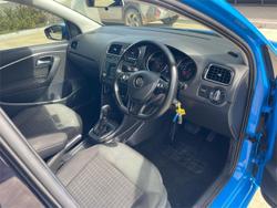 2015 Volkswagen Polo 81TSI Comfortline 6R MY15 Cornflower Blue