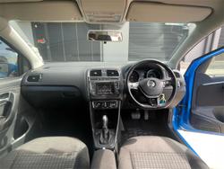 2015 Volkswagen Polo 81TSI Comfortline 6R MY15 Cornflower Blue