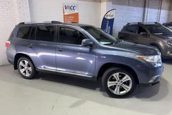 2013 Toyota Kluger KX-S GSU45R AWD Tidal Blue