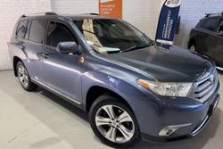 2013 Toyota Kluger KX-S GSU45R AWD Tidal Blue