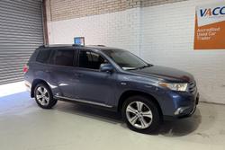 2013 Toyota Kluger KX-S GSU45R AWD Tidal Blue