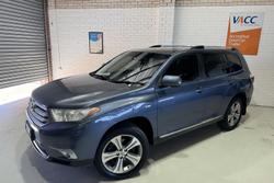 2013 Toyota Kluger KX-S GSU45R AWD Tidal Blue