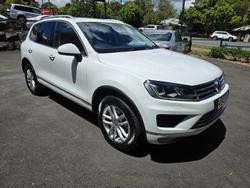 2015 Volkswagen Touareg V6 TDI 7P MY15 Four Wheel Drive Pure White