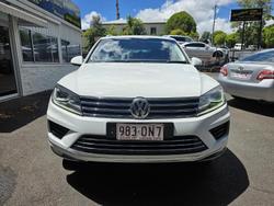 2015 Volkswagen Touareg V6 TDI 7P MY15 Four Wheel Drive Pure White