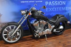 2011 Honda VT1300CX Black