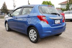 2017 Toyota Yaris Ascent NCP130R Tidal Blue